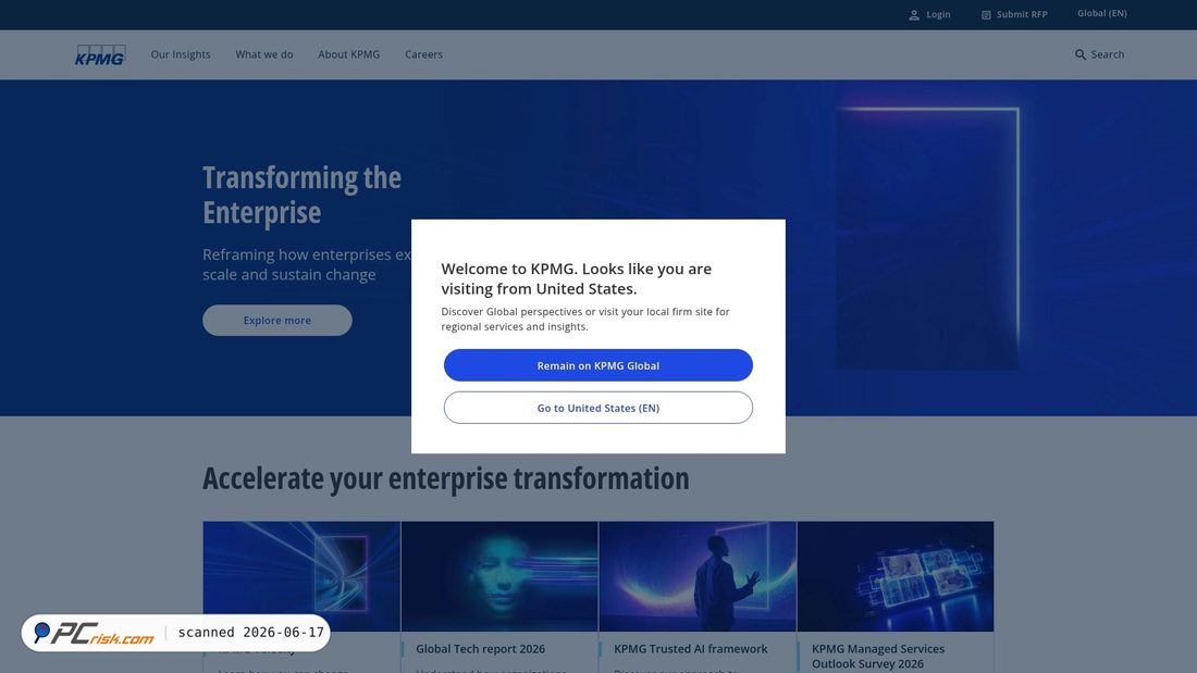 Screenshot di kpmg.com