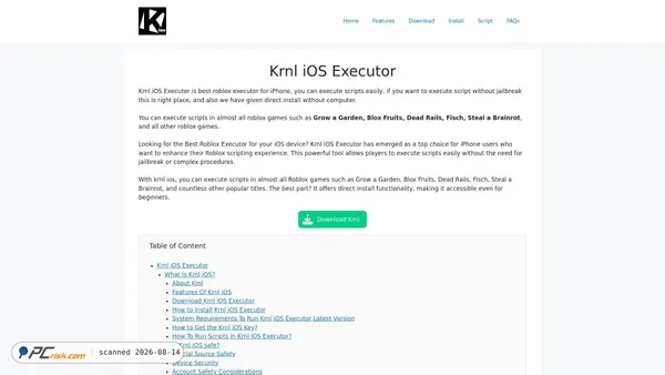 krnlios.com screenshot