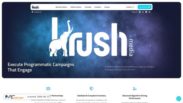 krushmedia.com screenshot