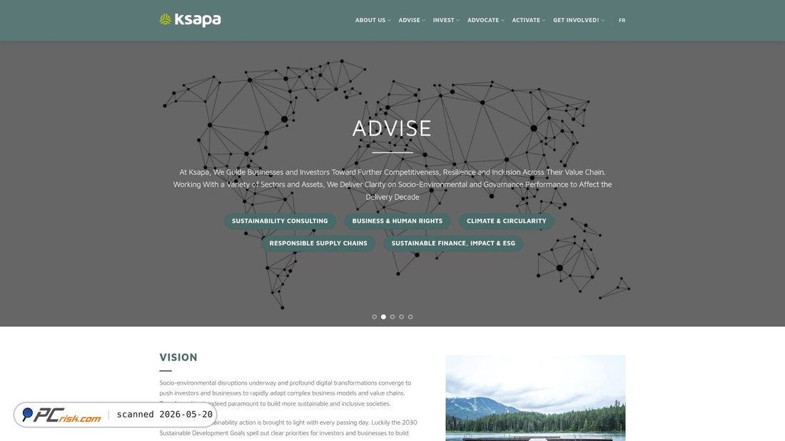 Screenshot of ksapa.org