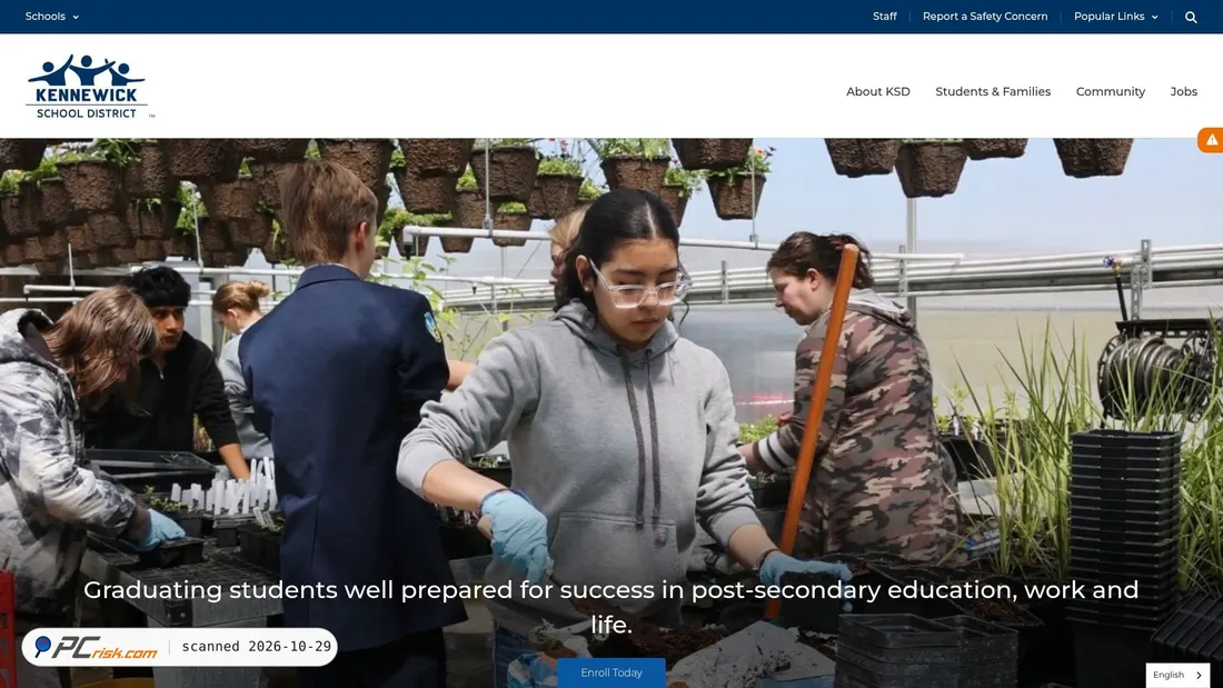 Screenshot of ksd.org