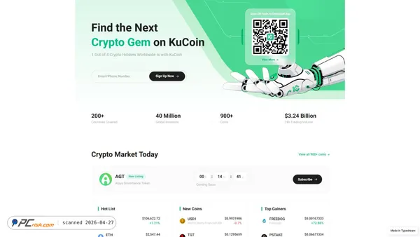 ku-coin-log-in-eng.typedream.app screenshot