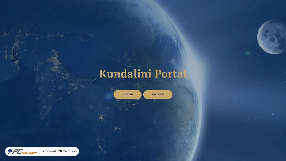 Captura de ecrã de kundalini-portal.com