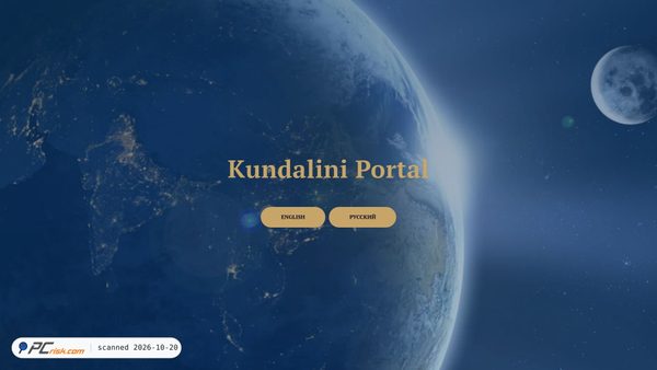 Captura de ecrã de kundalini-portal.com