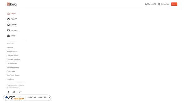 kwai.com screenshot