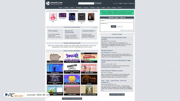 kwenk.com screenshot