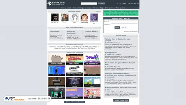 kwenk.com Screenshot