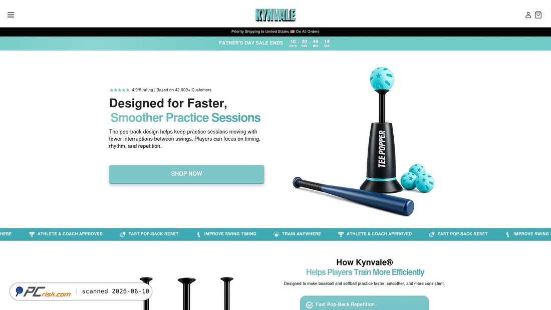 Screenshot of kynvale.com