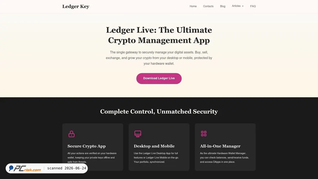 Screenshot of l-leger.com