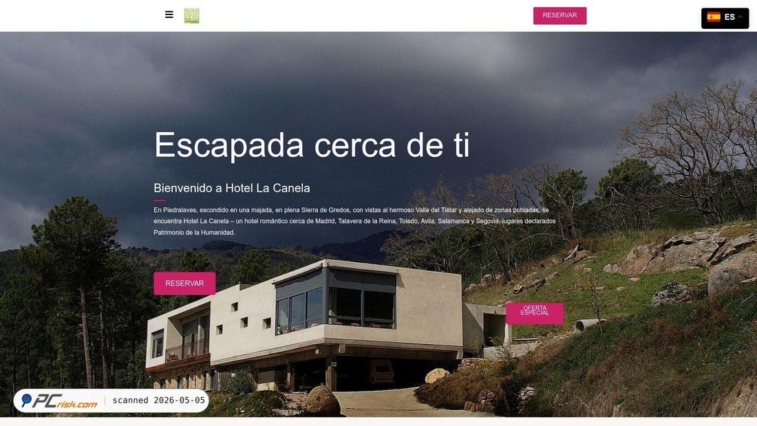 Screenshot van lacanela.com