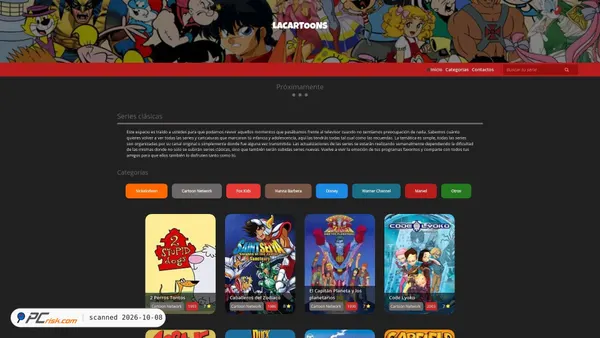 lacartoons.com screenshot