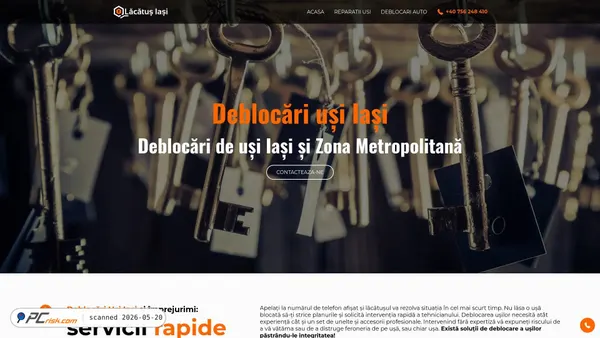 lacatus-iasi.ro screenshot