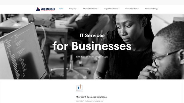 lagetronix.com screenshot