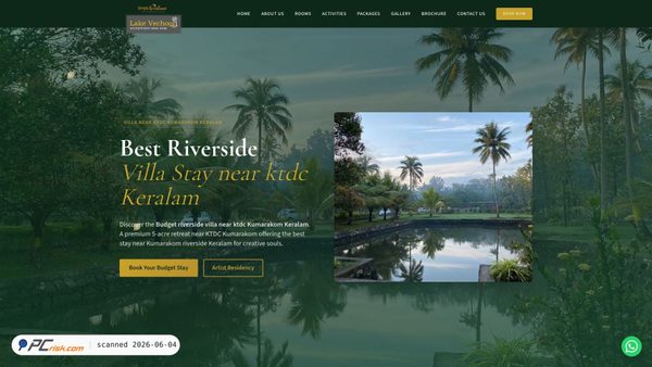 lakevechoorvillas.com screenshot
