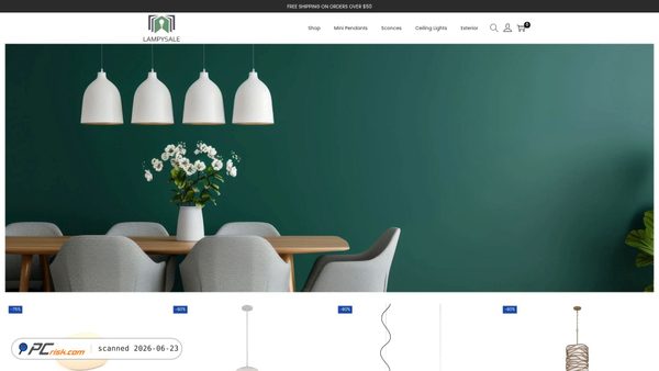 lampysale.com screenshot