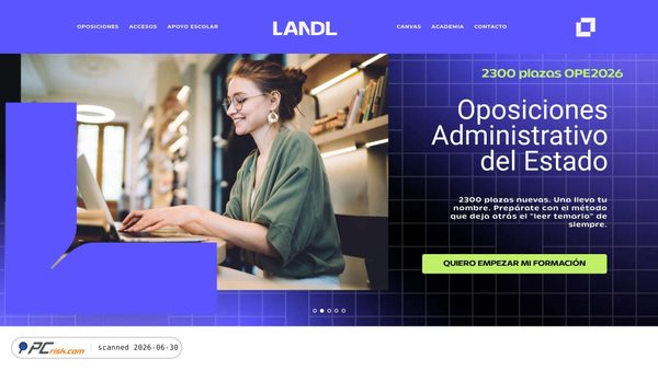 landlformacion.es screenshot