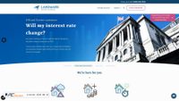 Zrzut ekranu landmarkmortgages.com