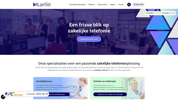 lantel.nl screenshot