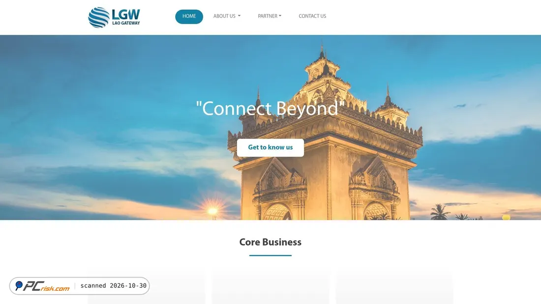 Screenshot of laogw.la