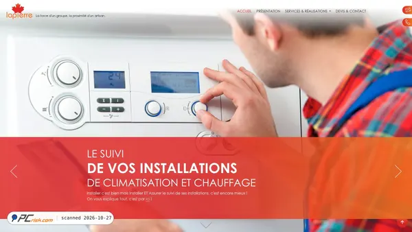 lapierre-enr.fr screenshot