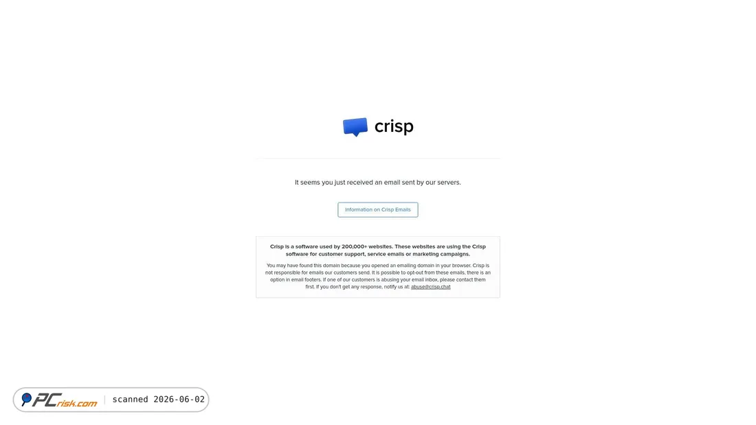 Screenshot di lapieza.on.crisp.email