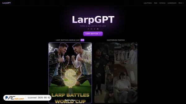 larpgpt.com screenshot
