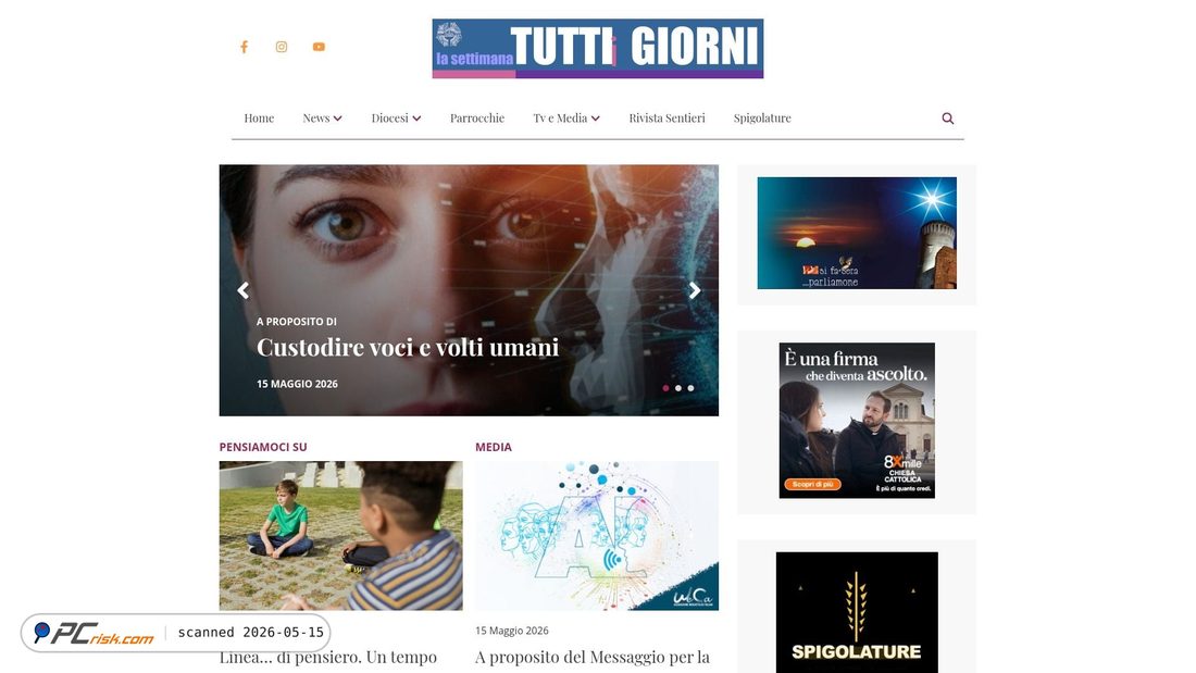 Screenshot di lasettimanalivorno.it
