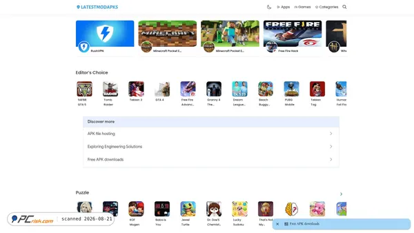 latestmodapks.com screenshot