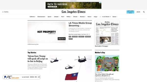 latimes.com screenshot