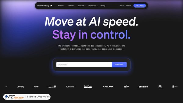 launchdarkly.com screenshot