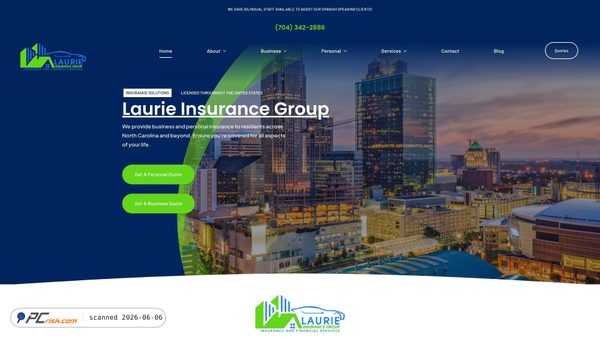 laurieinsurancegroup.com screenshot