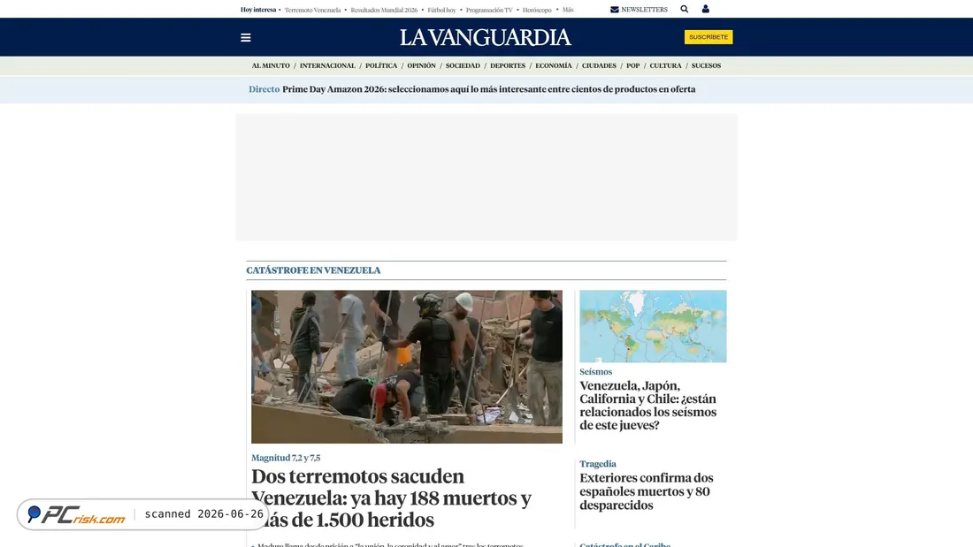 Screenshot di lavanguardia.com