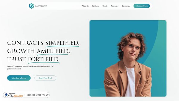 lawsigna.com screenshot