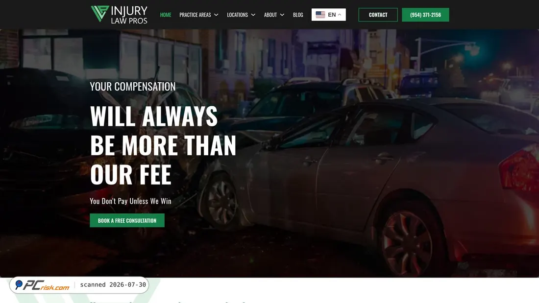 Screenshot of lawyerforall.com