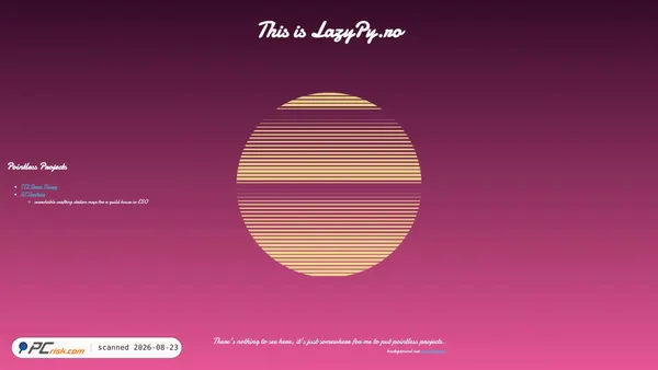 lazypy.ro screenshot