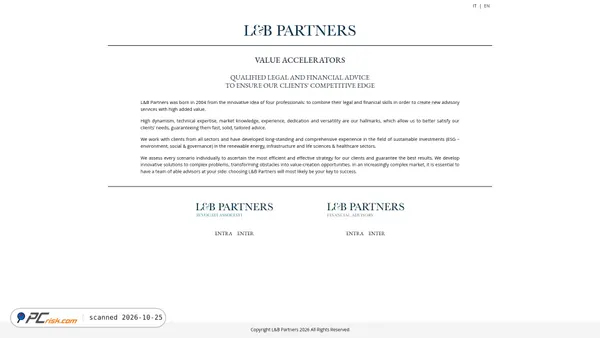 lbpartners.it Screenshot