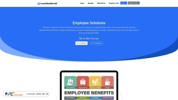 lclbenft.com screenshot