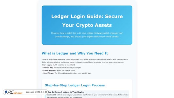 ldger-logen.pages.dev screenshot