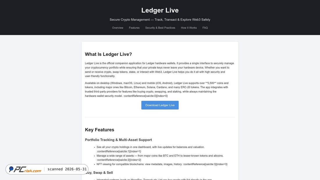 Screenshot of ldgr-live--us.pages.dev