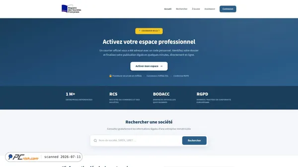 le-registre-des-societes-francaises.fr screenshot