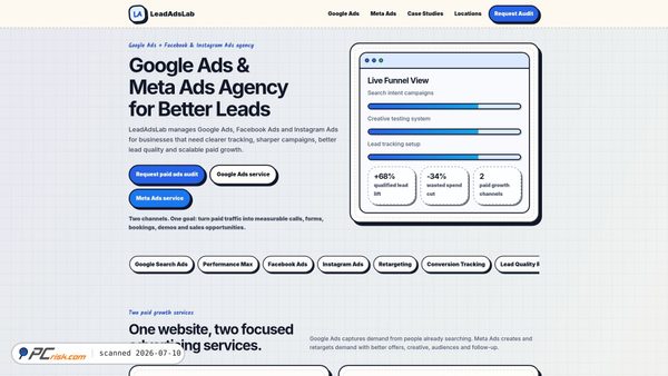 leadadslab.com screenshot