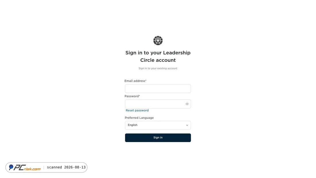 Screenshot of leadhub.theleadershipcircle.com