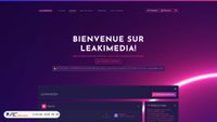 Capture d’écran de leakimedia.com