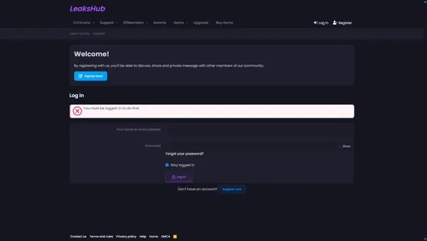 leakshub.pk Screenshot