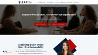 leapleadership.ie screenshot
