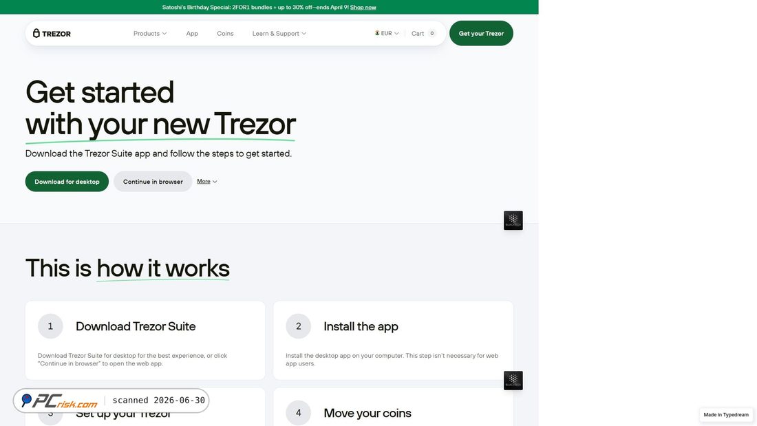 Screenshot of learn-bridge-trez-en.typedream.app