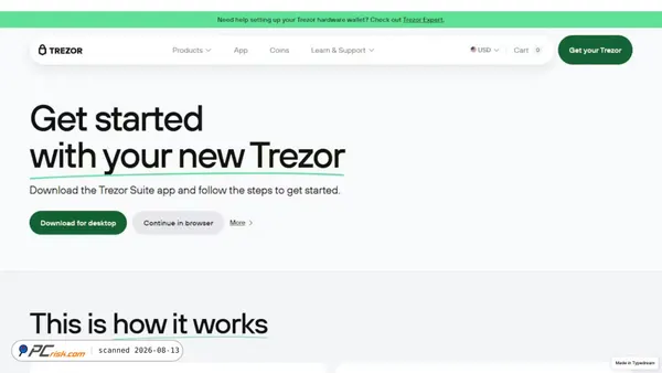 learn-start-io-trezor-us.typedream.app screenshot