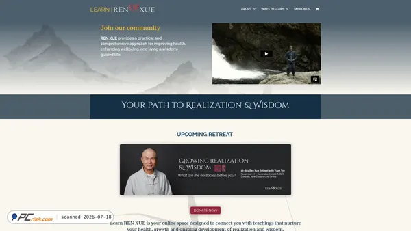 learnrenxue.org screenshot