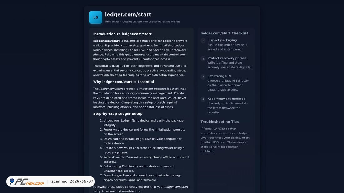 Screenshot of ledge-com-sttart.pages.dev