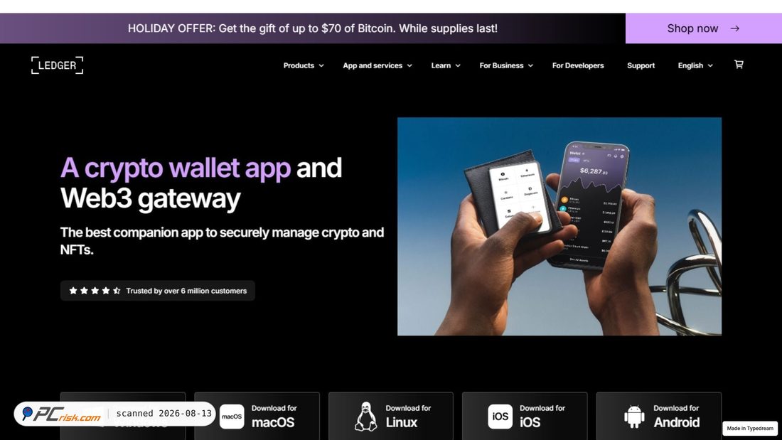 Screenshot of ledger-eng-begin.typedream.app